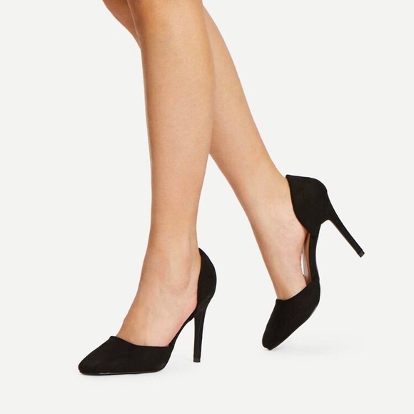 Black heels